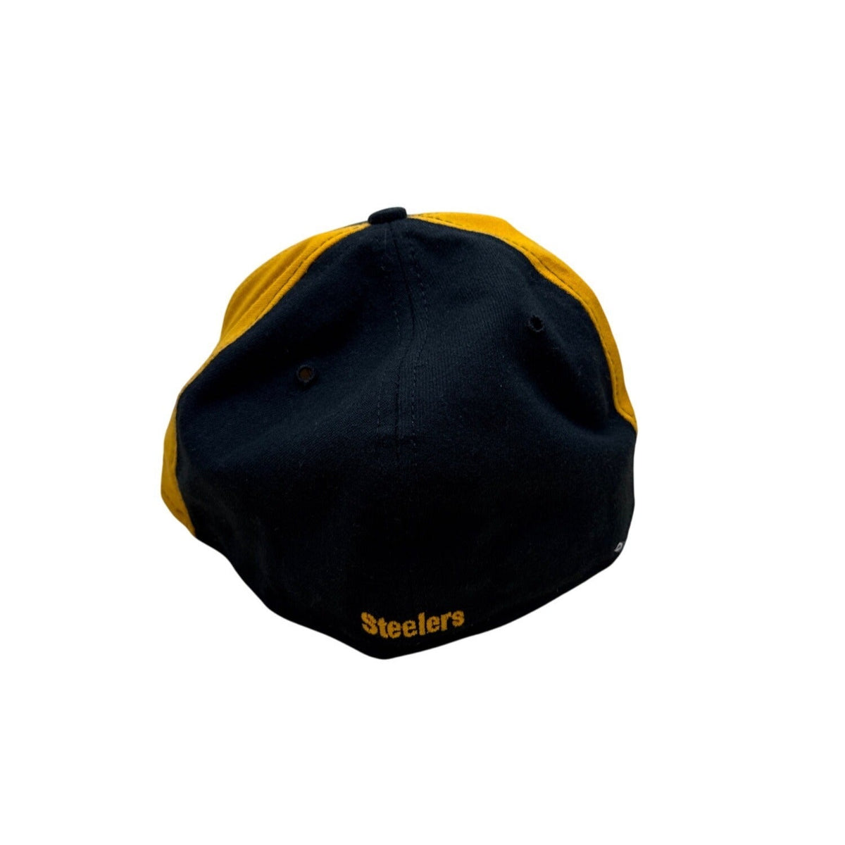Pittsburgh Steelers NFL New Era 59Fifty Cap Sz 7 5/8 Black & Gold Embroidered