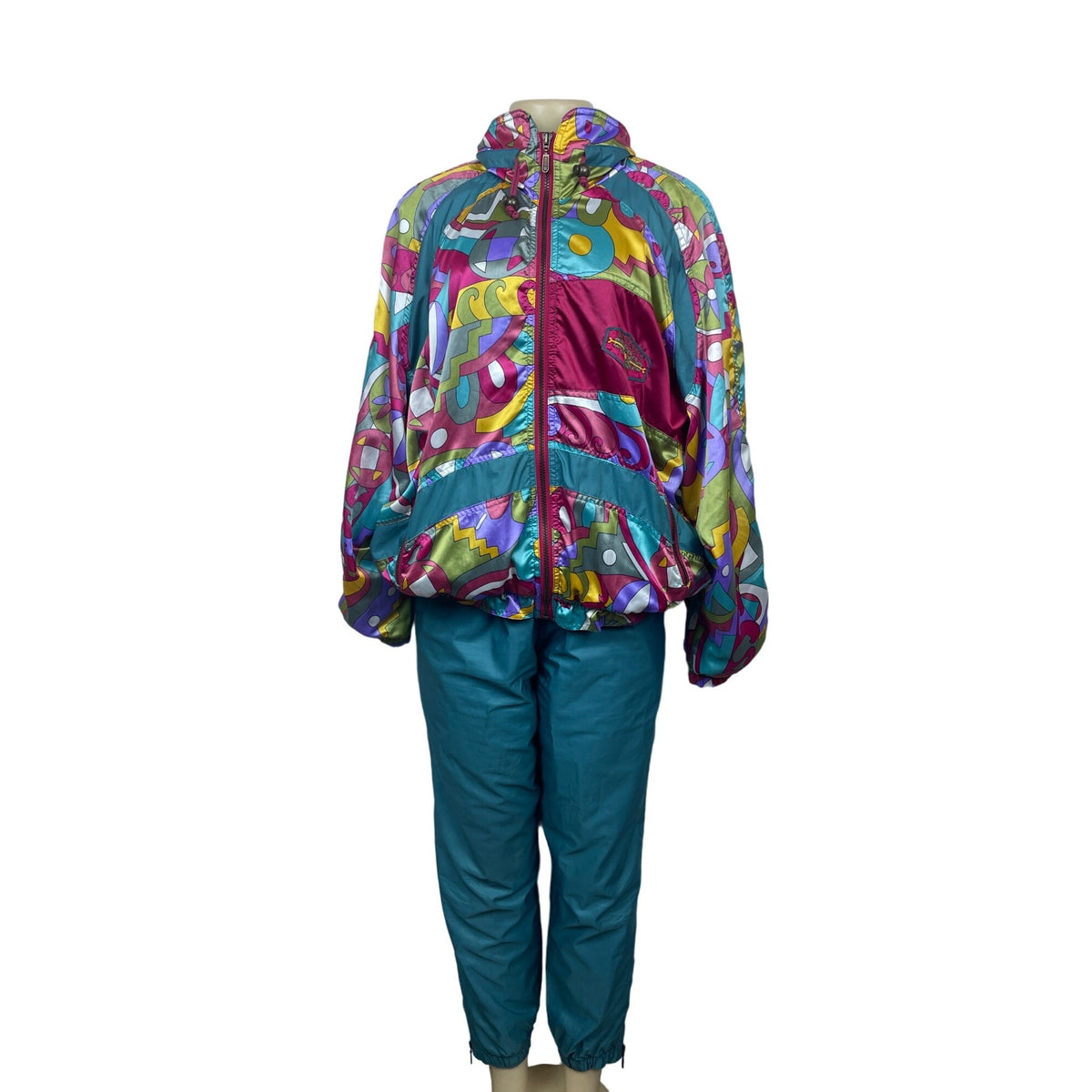 Siivy Women's Multicolor Style Tracksuit Sz 42EU