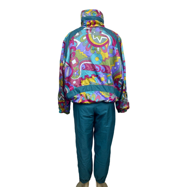 Siivy Women's Multicolor Style Tracksuit Sz 42EU