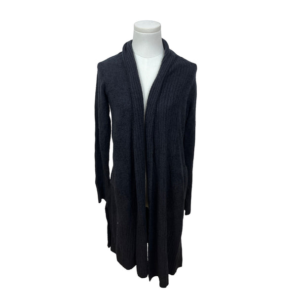 Barefoot Dreams Women’s CozyChic Lite Black Petite Cardigan Sweater Sz SP - New