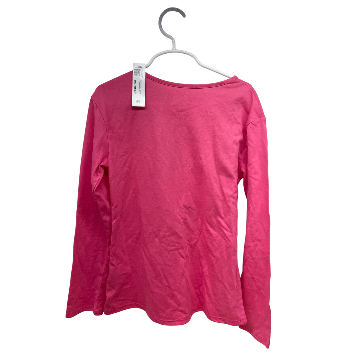 365 Kids Girls Pink Long Sleeve Graphic T-Shirt Unicorn & Stars Print Size 8