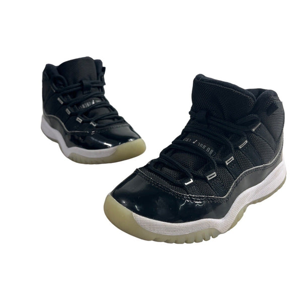 Nike Youth Boy's Jordan 11 Black XI Retro Jumpman Sneakers Size 3Y