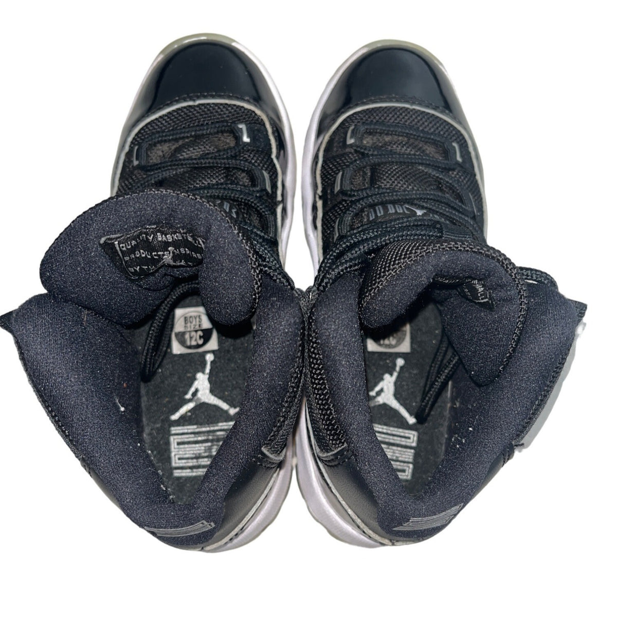 Nike Youth Boy's Jordan 11 Black XI Retro Jumpman Sneakers Size 3Y