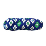 Vera Bradley Women's Blue & Green Diamond Pattern Kiss Lock Coin Purse Sz S