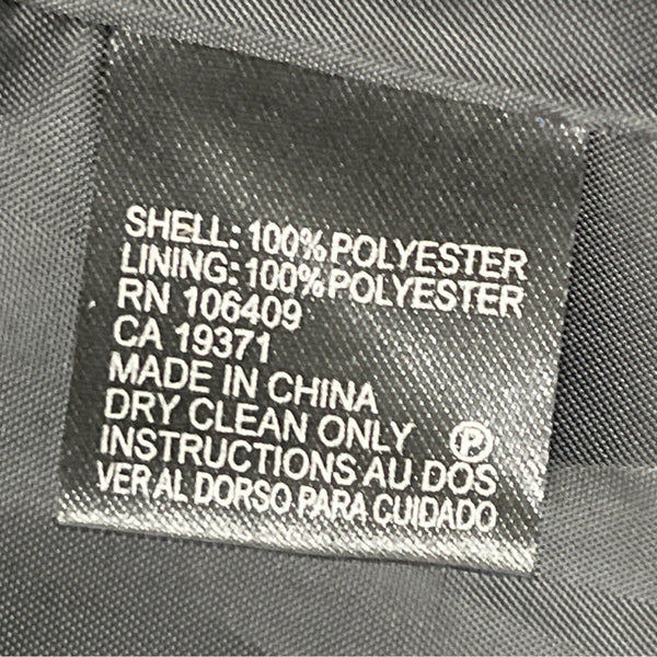 Tahari Arthur S. Levine Women's Black Open Front Jacket With Floral Pattern Size 14