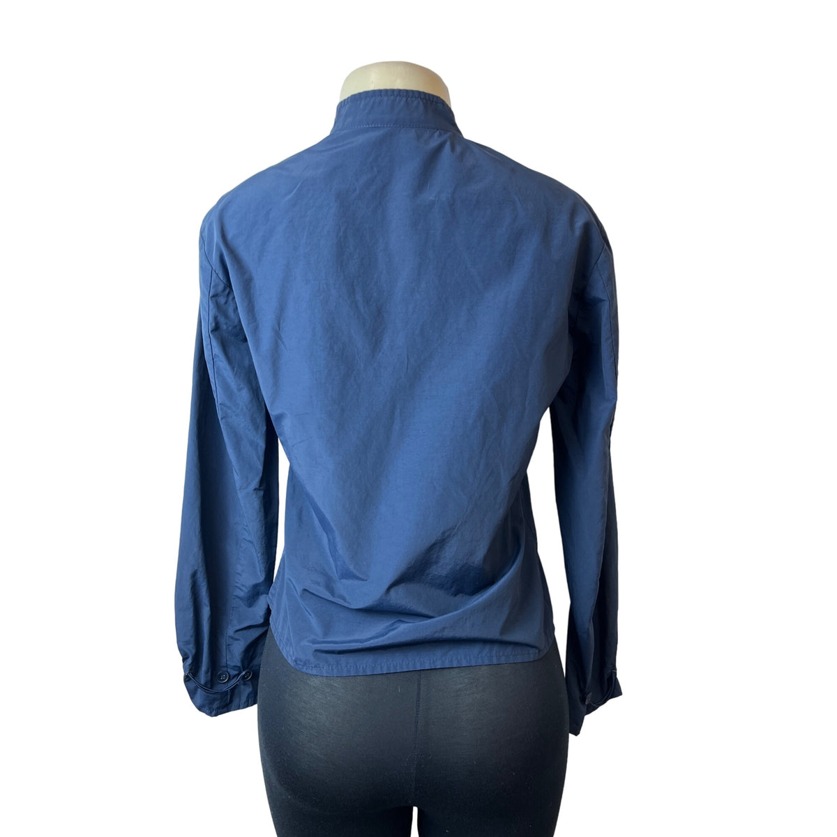 Emporio  Women's Navy Blue Long Sleeve Button Down Shirt Sz 40
