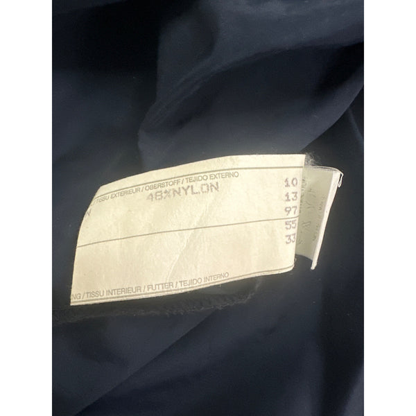 Emporio  Women's Navy Blue Long Sleeve Button Down Shirt Sz 40