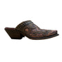 Dan Post Women’s Pink Leather Distressed Studded Western Mule Clogs 7.5M