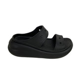 Crocs Unisex Black Slide Sandals Size M6/W8 Comfortable Lightweight Slip-On