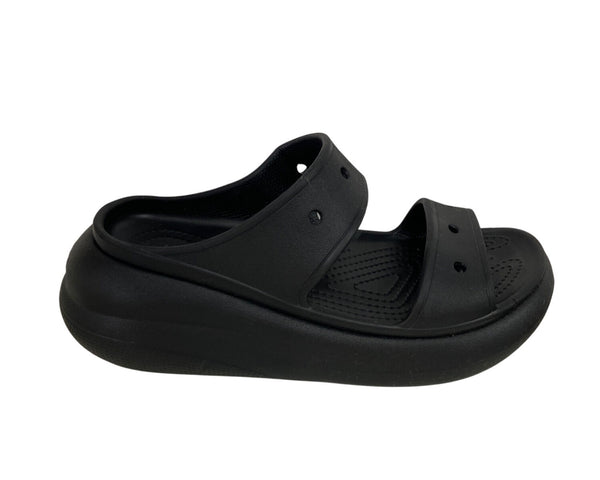 Crocs Unisex Black Slide Sandals Size M6/W8 Comfortable Lightweight Slip-On