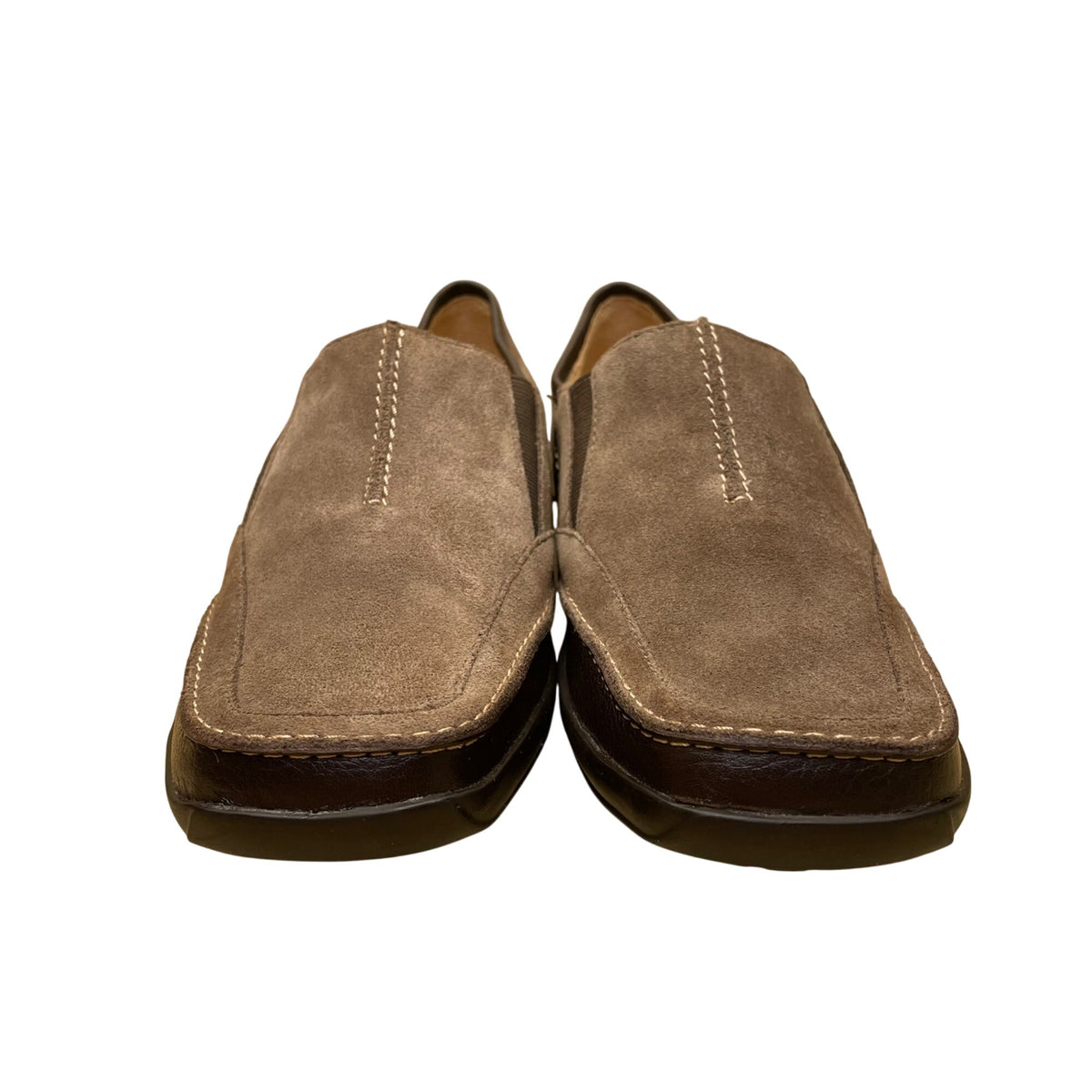 Naturalizer Women’s Brown Suede Leather Cushioned Insole Slip-On Loafers Size 8M