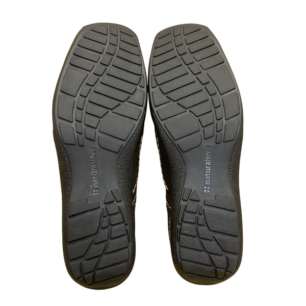 Naturalizer Women’s Brown Suede Leather Cushioned Insole Slip-On Loafers Size 8M