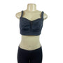 Lululemon Black Underwire Longline Bra With Adjustable Straps Szize 38C