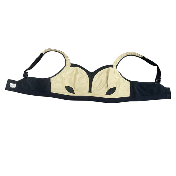 Lululemon Black Underwire Longline Bra With Adjustable Straps Szize 38C