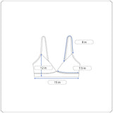 Lululemon Black Underwire Longline Bra With Adjustable Straps Szize 38C