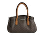 Jones New York Women's Tan Brown Signature Print Handbag Sz M
