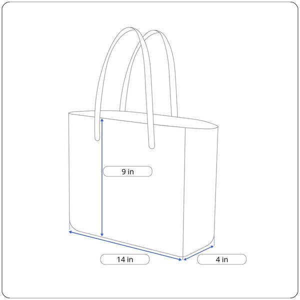 Jones New York Women's Tan Brown Signature Print Handbag Sz M